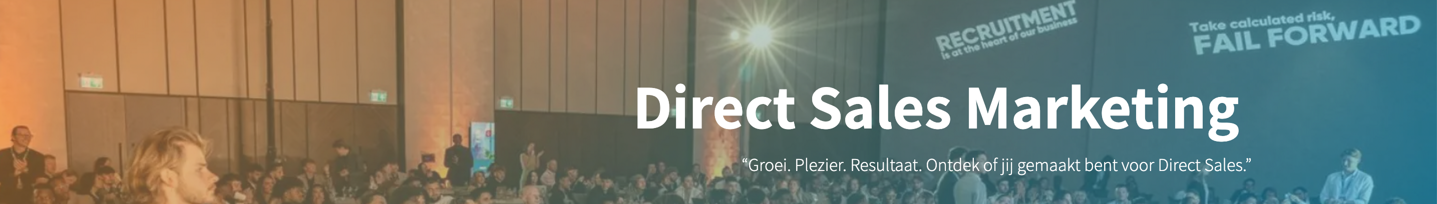 Vacancy Banner of Direct Sales Marketing